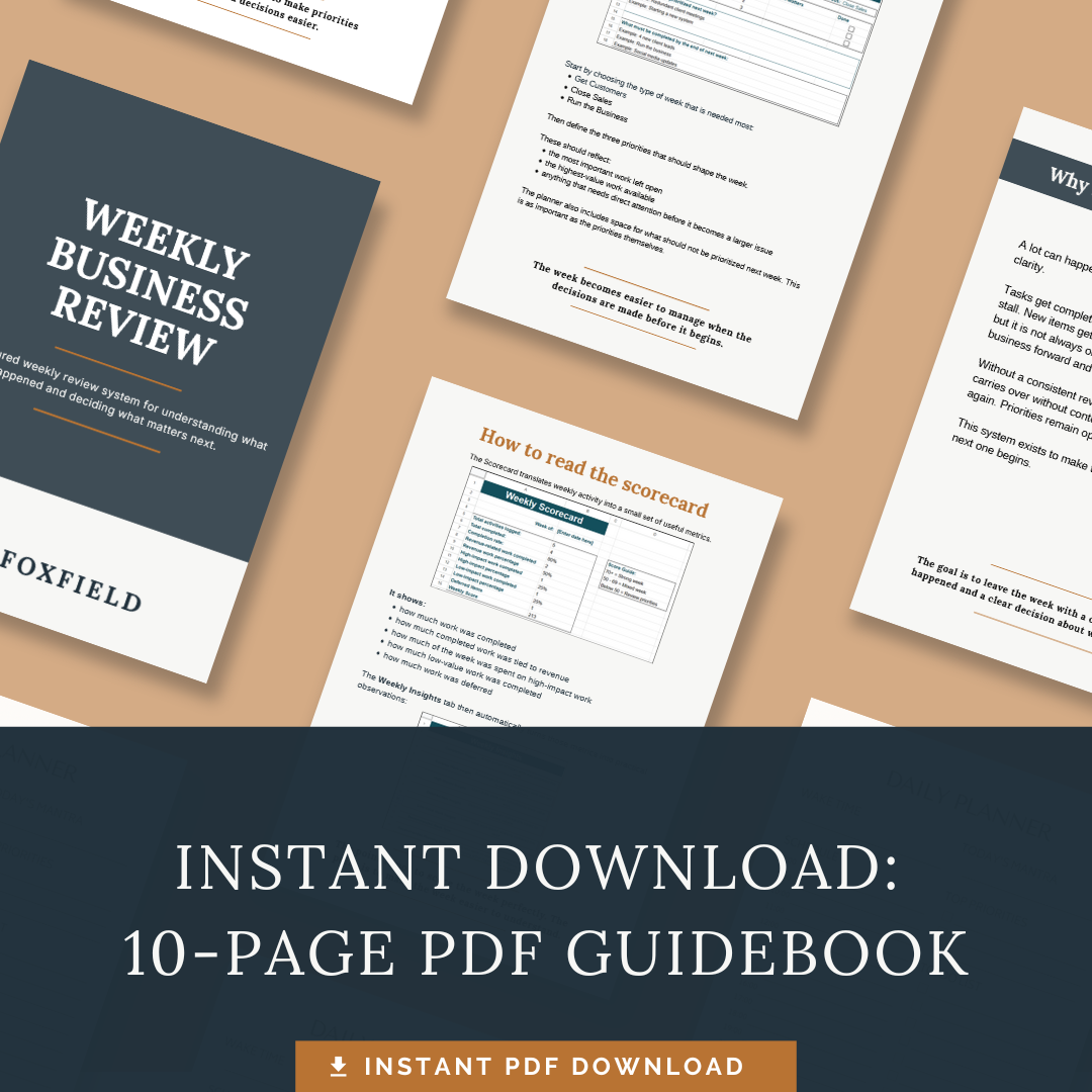 Weekly Business Review