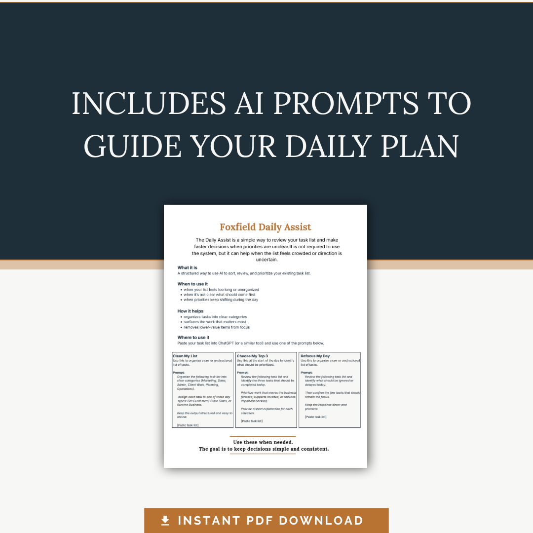 Daily Operations System