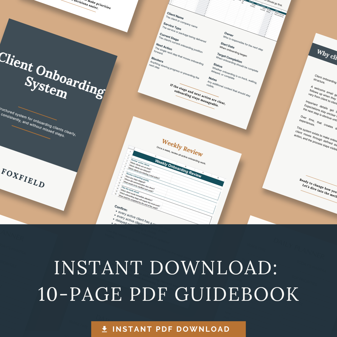 Client Onboarding System