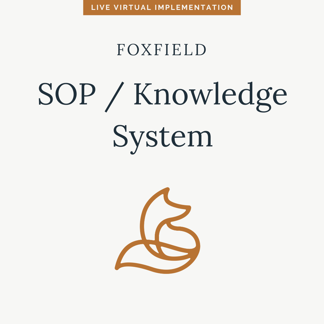 SOP / Knowledge System